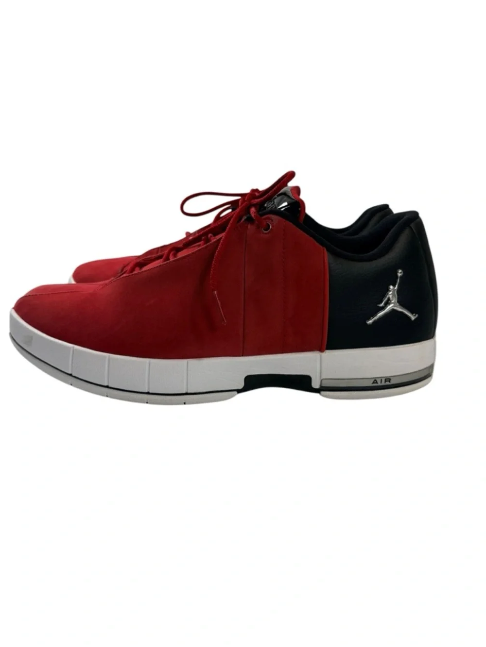 Nike Air Jordan Team Elite Low Red Black Sneakers Size 13 US Men’s Streetwear